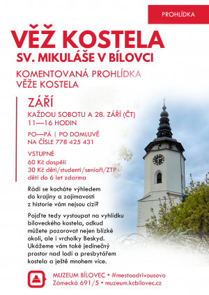 VĚŽ KOSTELA SV. MIKULÁŠE V BÍLOVCI 1