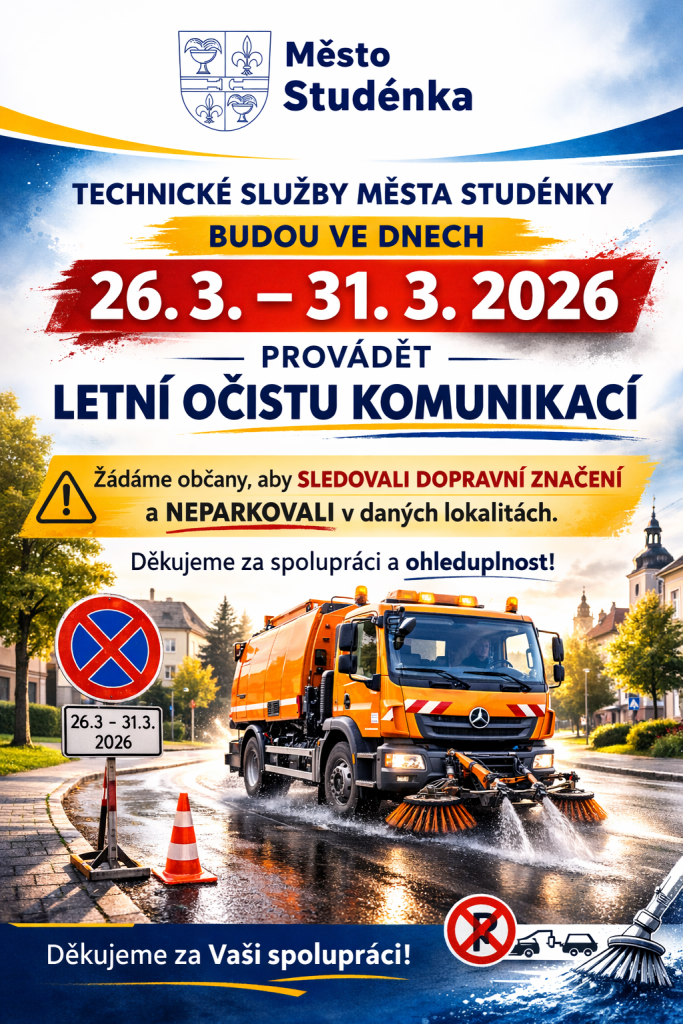 očista komunikací města